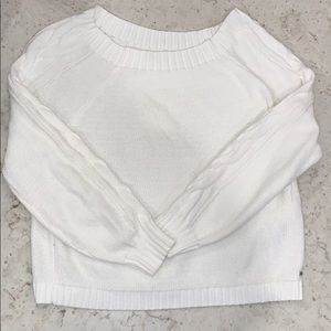 Hollister White Sweater